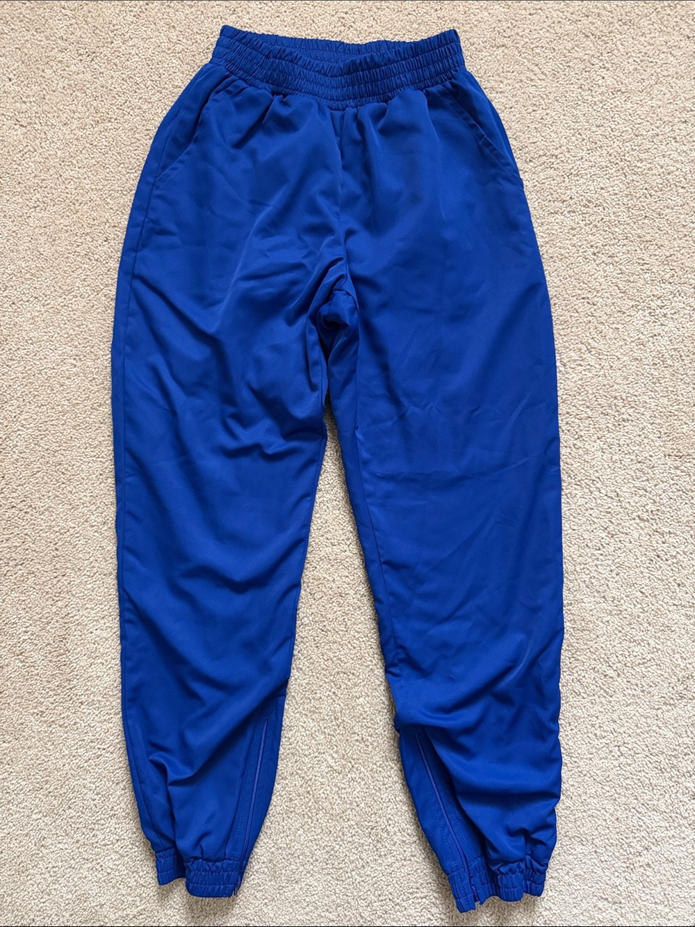 Varsity Brand Cheer Royal Blue Elastic Waist Track Pants